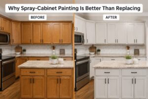 Why Spray-Cabinet Painting Is Better Than Replacing