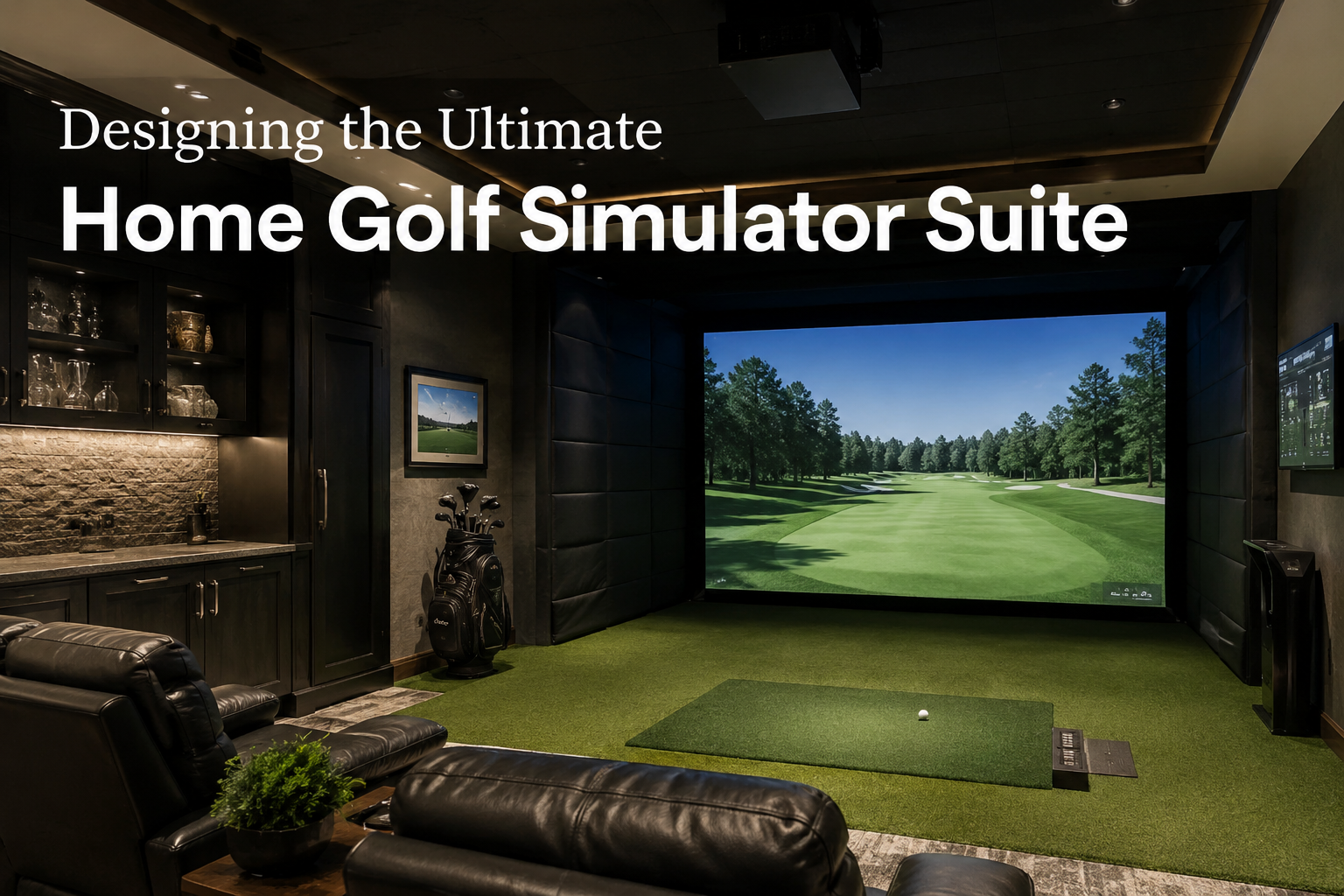 Designing the Ultimate Home Golf Simulator Suite