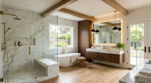 Elegant modern bathroom renovation