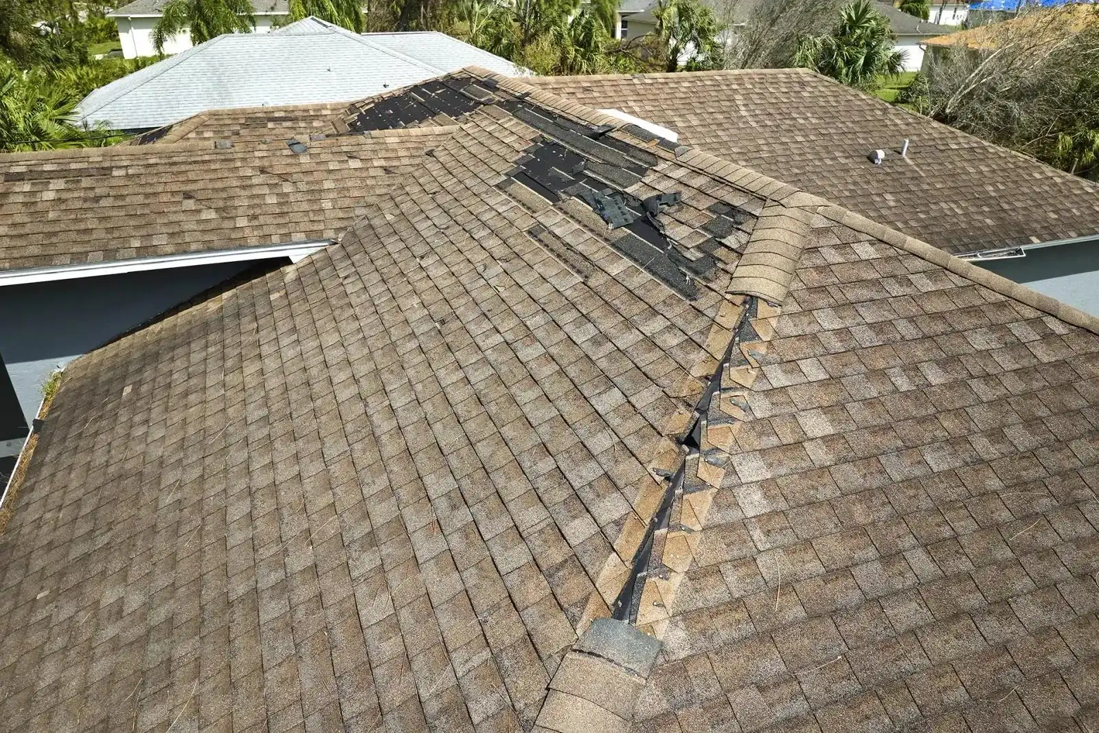 Old Roof Before Replacement Old Roof Before Replacement