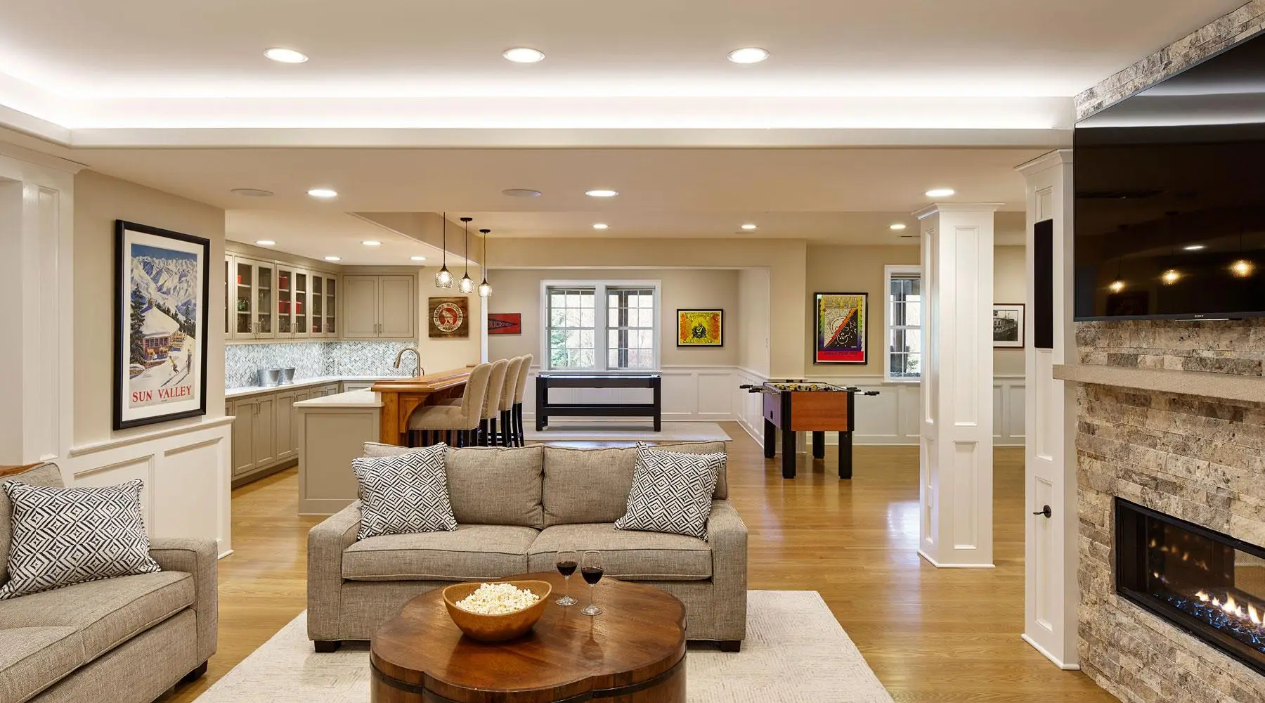 Basement Remodeling after
