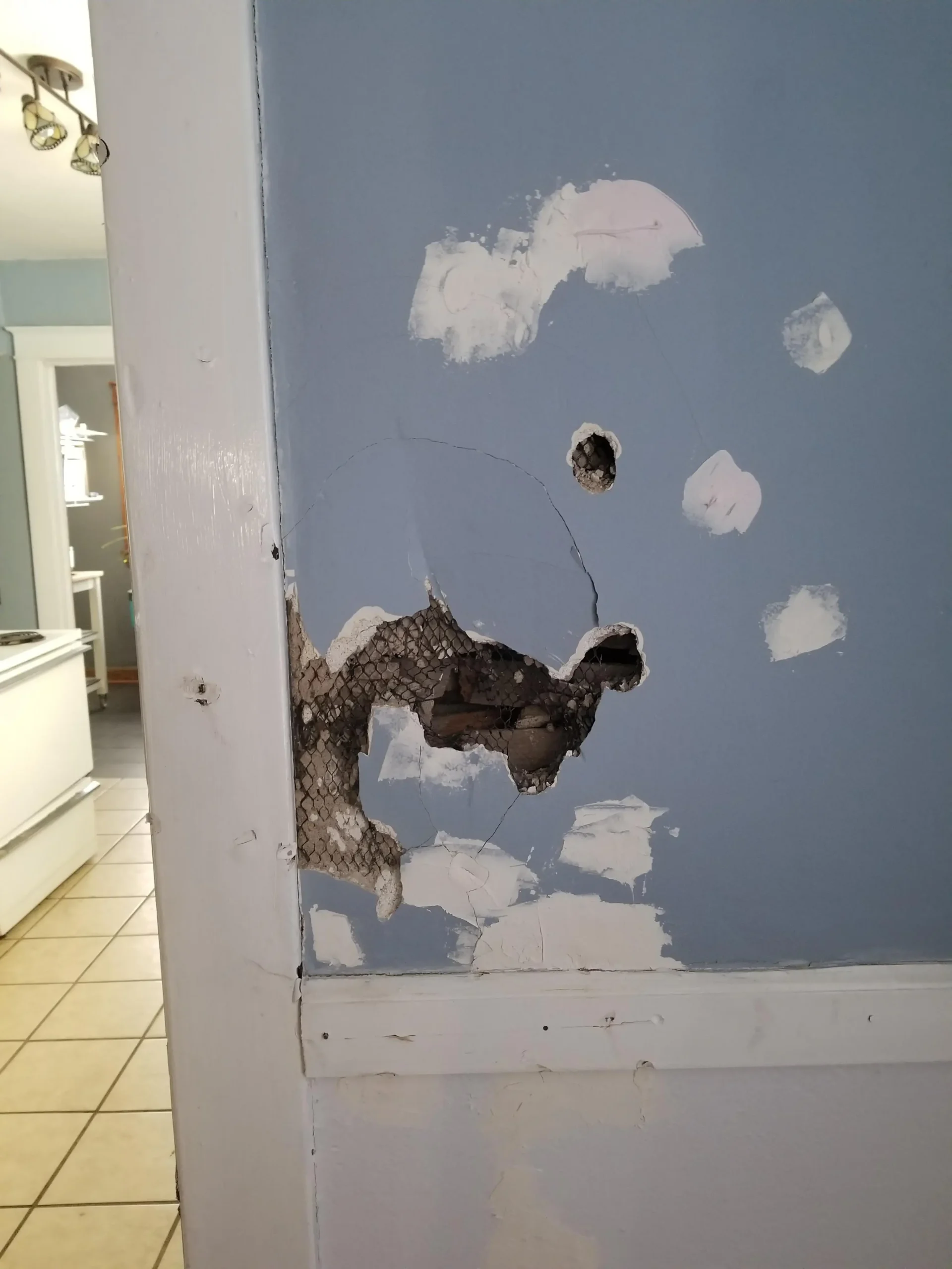 paint drywall before