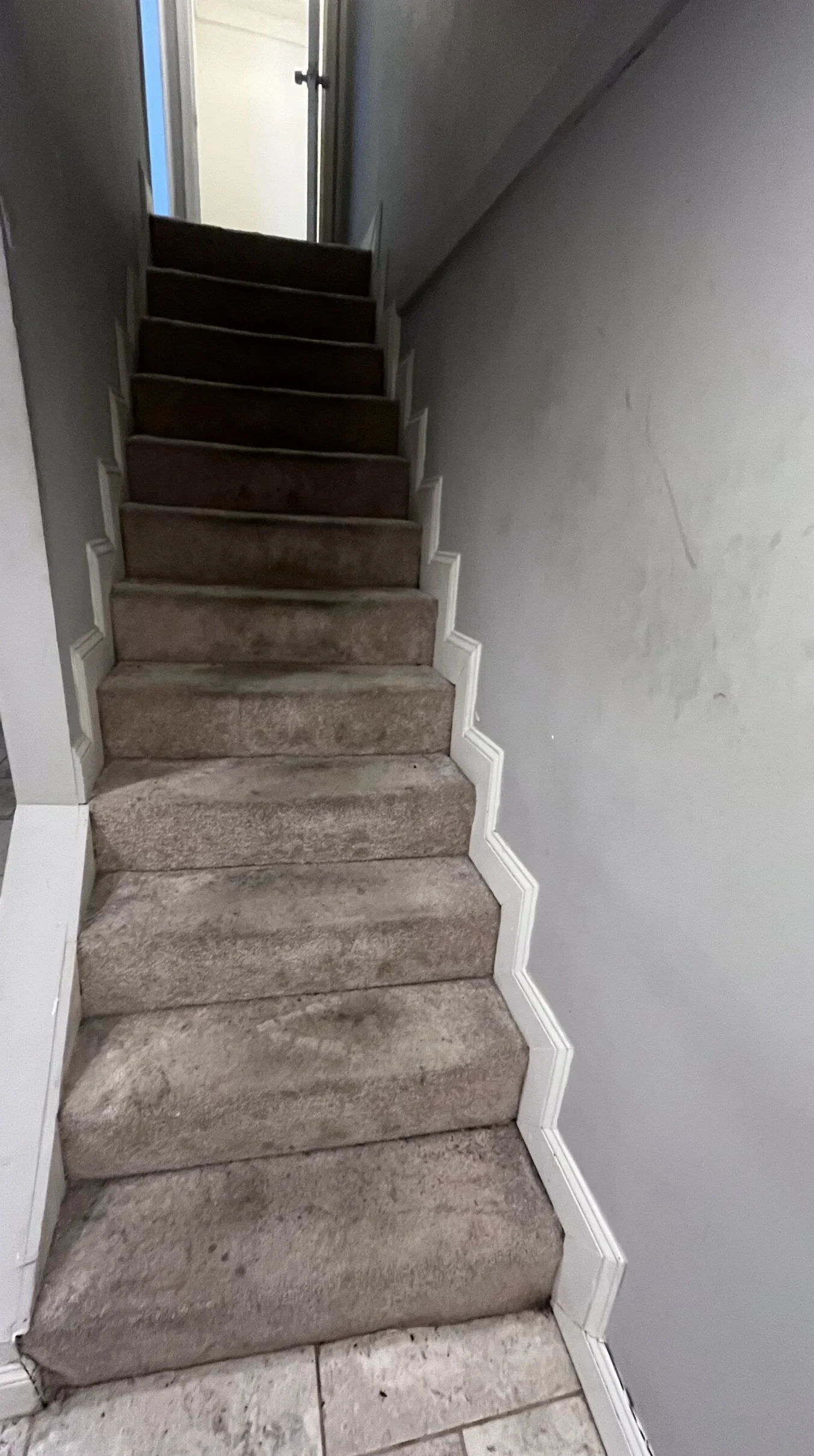 Before stairs Remodeling by Blondie Builder