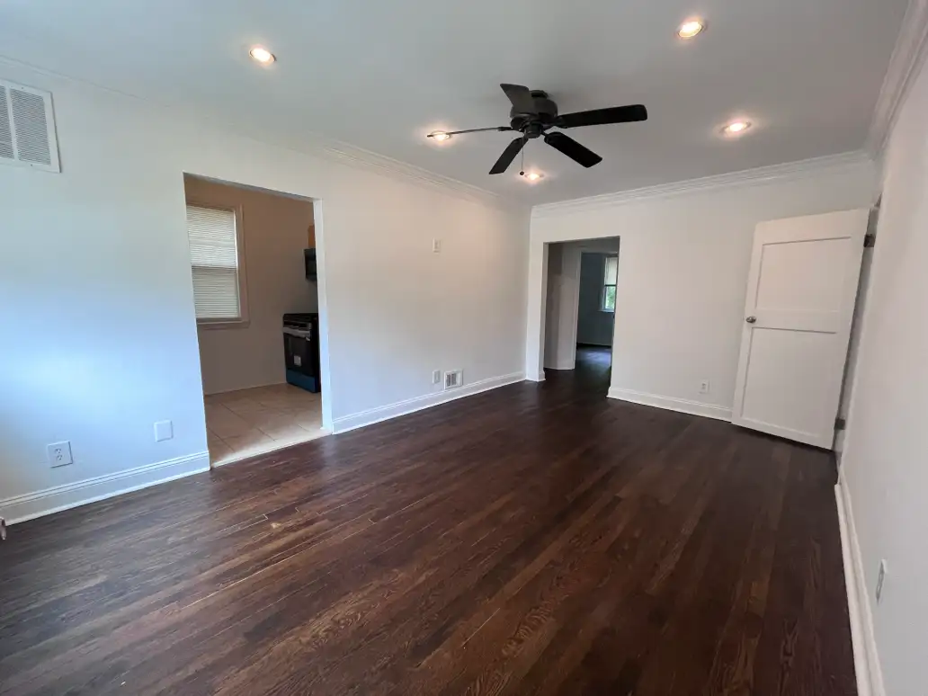 after flooring transformation by Blondie Builder