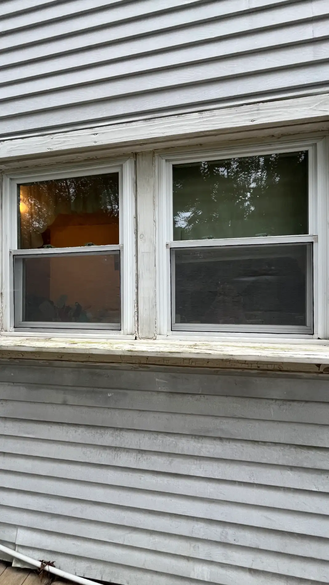 windows cleaning before