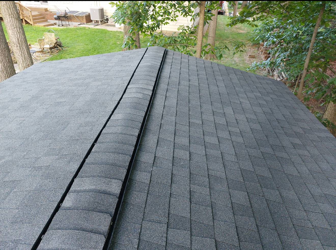 Allen Shed Roof After